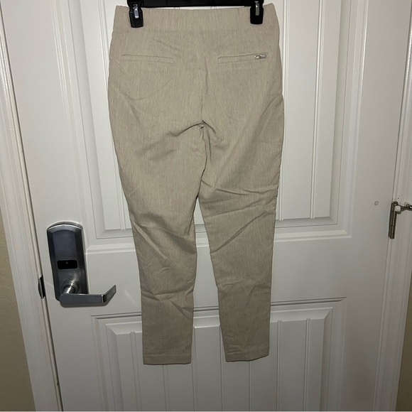 Calvin Klein Tan Pull-On Straight Leg Dress Pants Size 6 - Picture 3 of 8